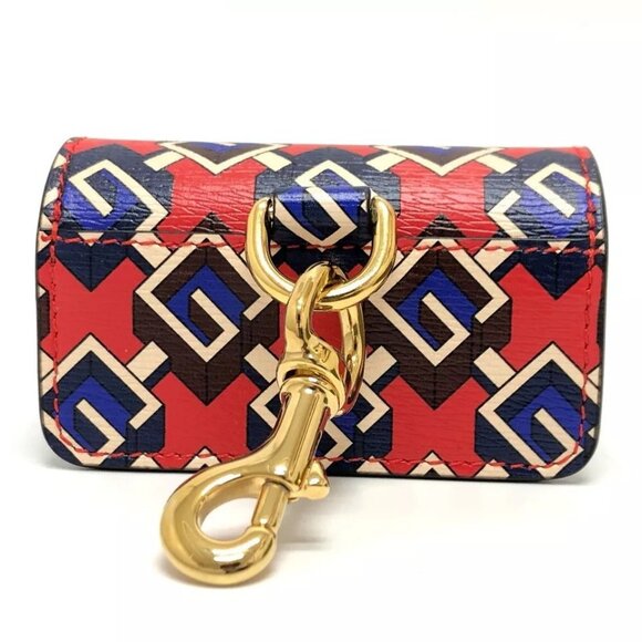 GUCCI Pets GG Etiquette Bag Holder Geometric Logo Key Holder Charm Unused - Picture 1 of 16